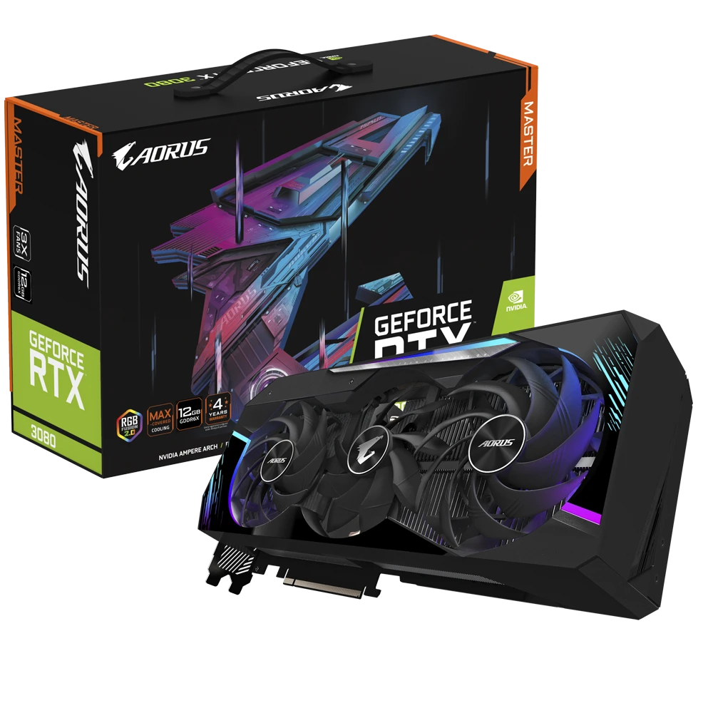 Gigabyte AORUS GeForce RTX 3080 MASTER 12G